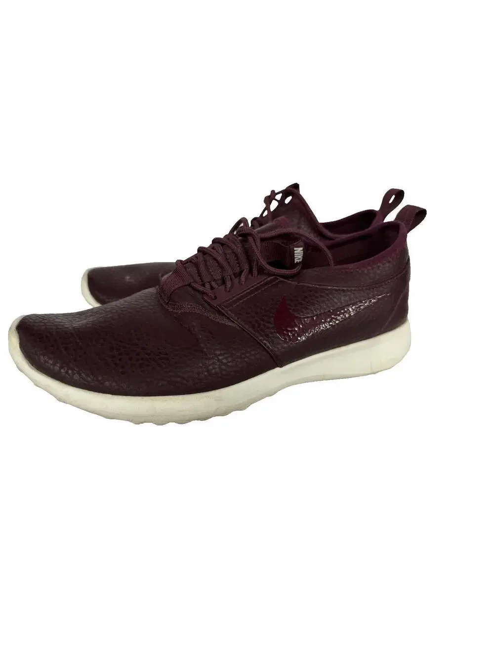(RC) Nike Roshe One Leather Burgundy Womens Size 10 Running Athletic Sneakers